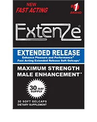 ExtenZe 1-box 30-day supply of male enhancement gelcaps